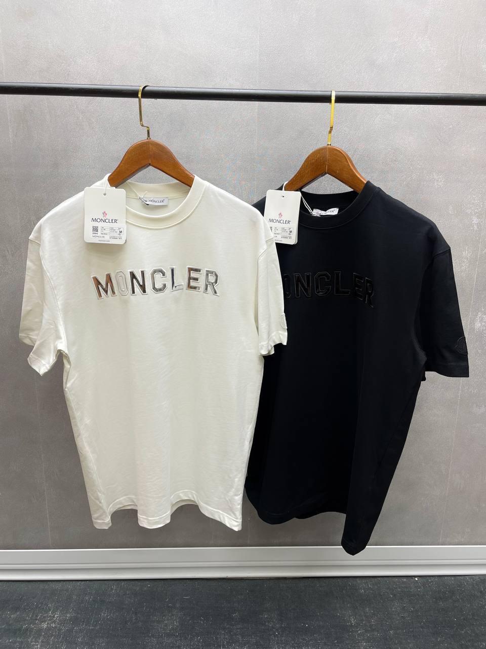 Мъжка бяла тениска Moncler