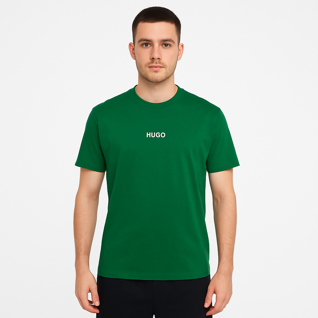 Мъжка зелена тениска Hugo