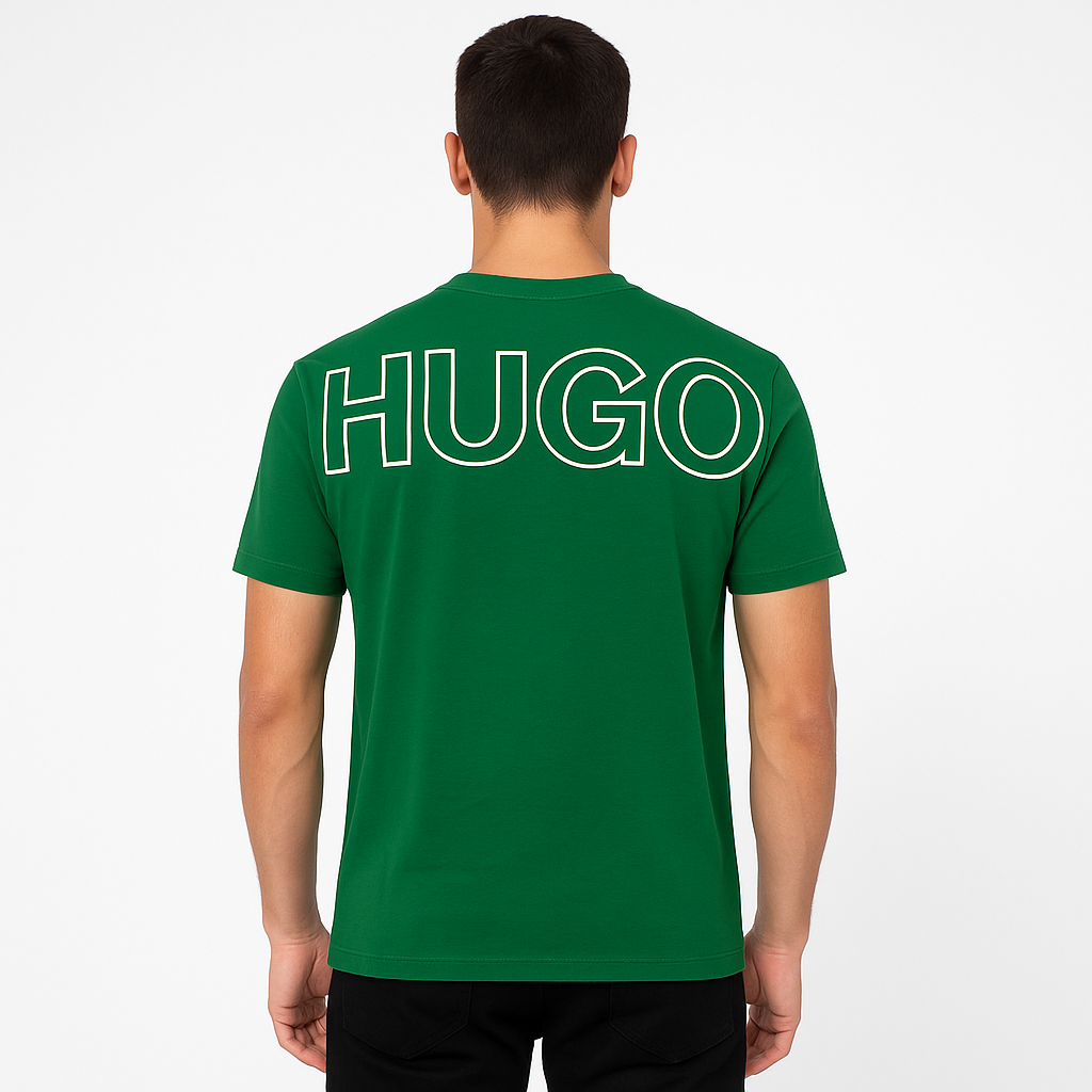 Мъжка зелена тениска Hugo