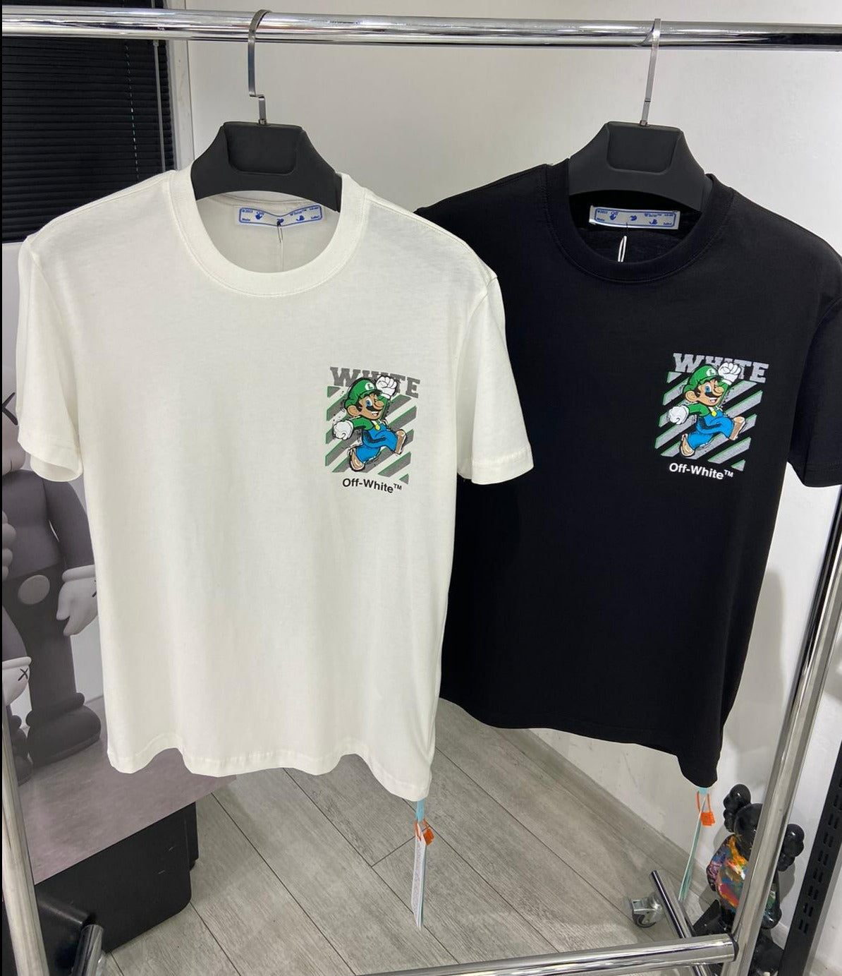 Мъжка бяла тениска Off-White